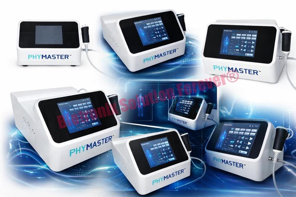 Phymaster Shockwave Advanced Physiotherapy Machine For Clinics - Accuracy: Functional Recovery Eswt Therapy Device Mg