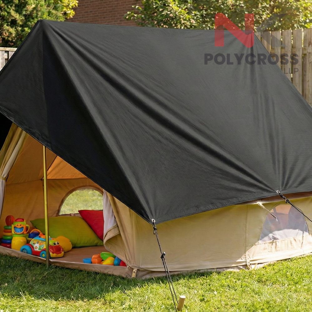 Rainproof Play Area Cover - Color: Blue