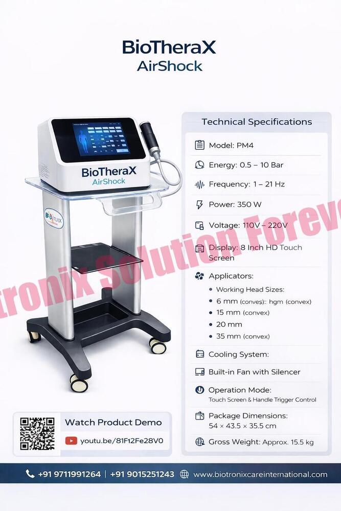 Phymaster Pain Relief Device for Physiotherapy Treatment