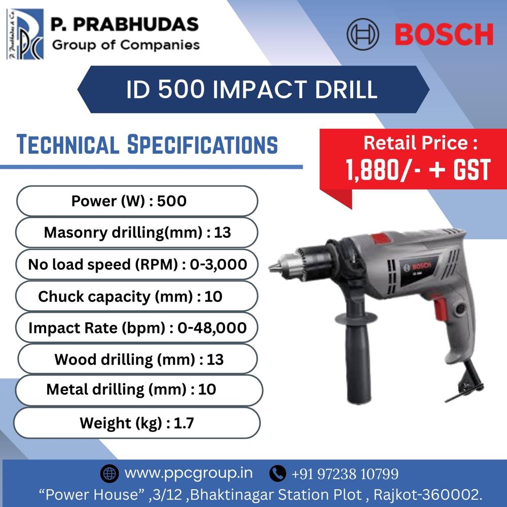 Impact Drill Id 500