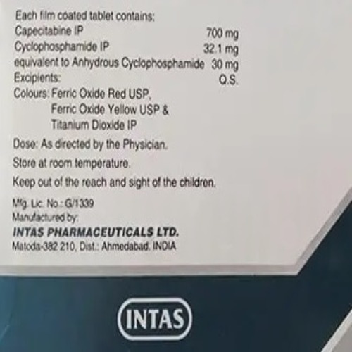 Comcapsy 700 Mg/30 Mg Tablet - Recommended For: Doctor