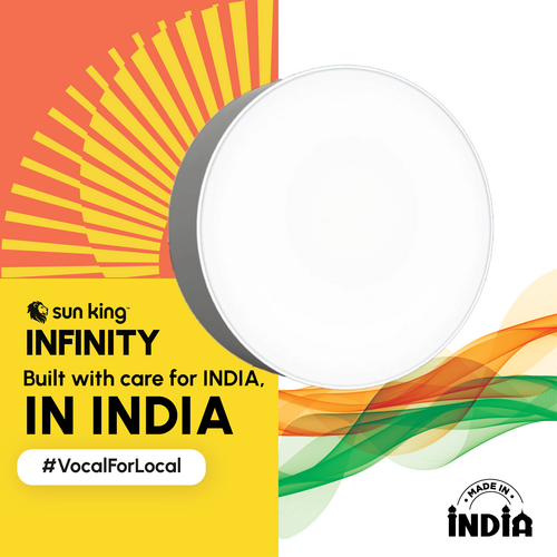 Sun King 18W Energy Efficient LED Round Surface Downlight (Available in Cool and Warm White)