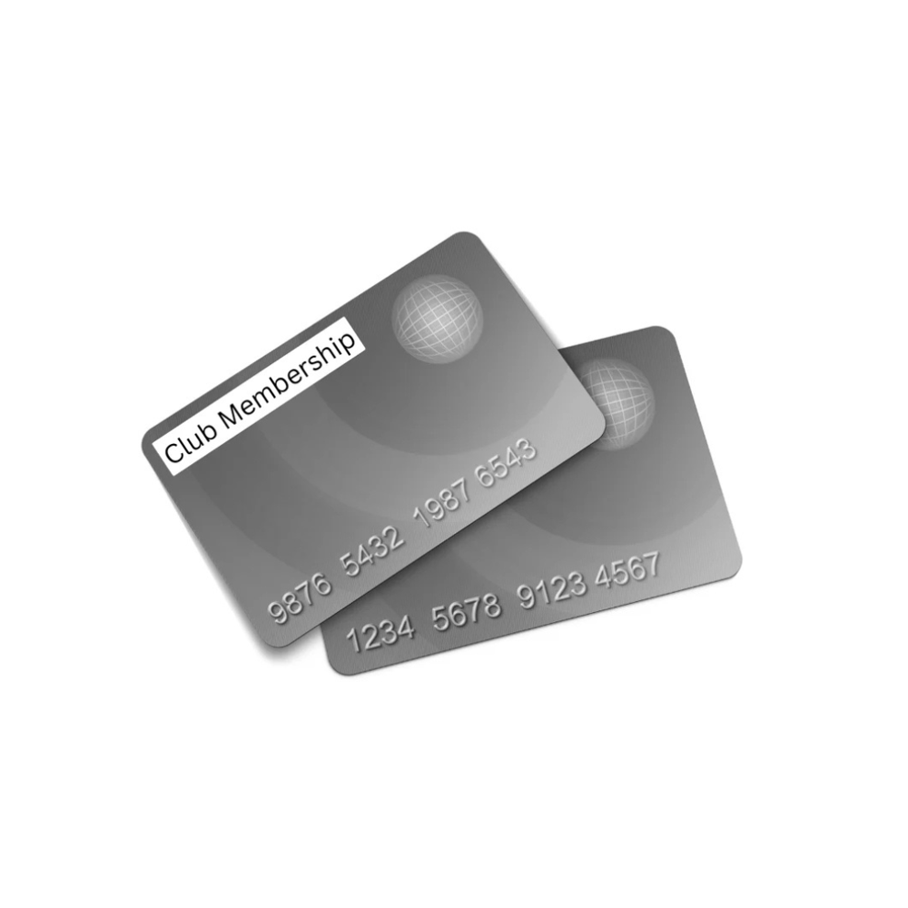 Membership Cards - Durable Pvc Material | New Membership Access, Lightweight Design