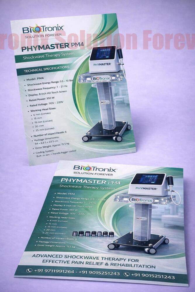 Phymaster Shockwave Professional Physiotherapy Shockwave Equipment