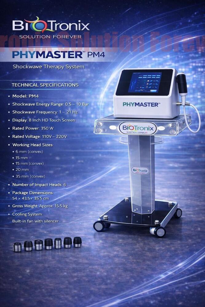 Phymaster Shockwave Shockwave Therapy Device for Rehab Applications