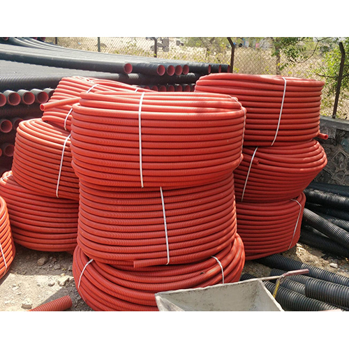 50mm Orange DWC Electrical Conduit Pipe