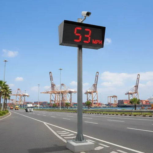Radar Speed Display With Camera-Image-Video Capture-Overspeed Alert Device