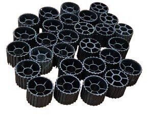Black MBBR Floating Bio Media