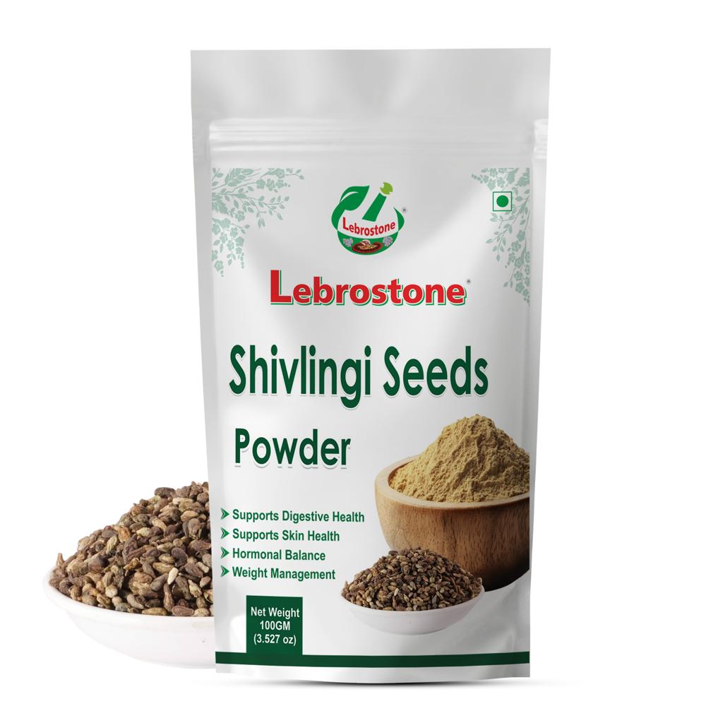 Lebrostone Shivlingi Seed Powder  Supports Fertility, Reproductive Health, and Overall Wellness(100gm)