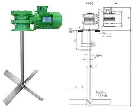 Industrial Agitator Mixer