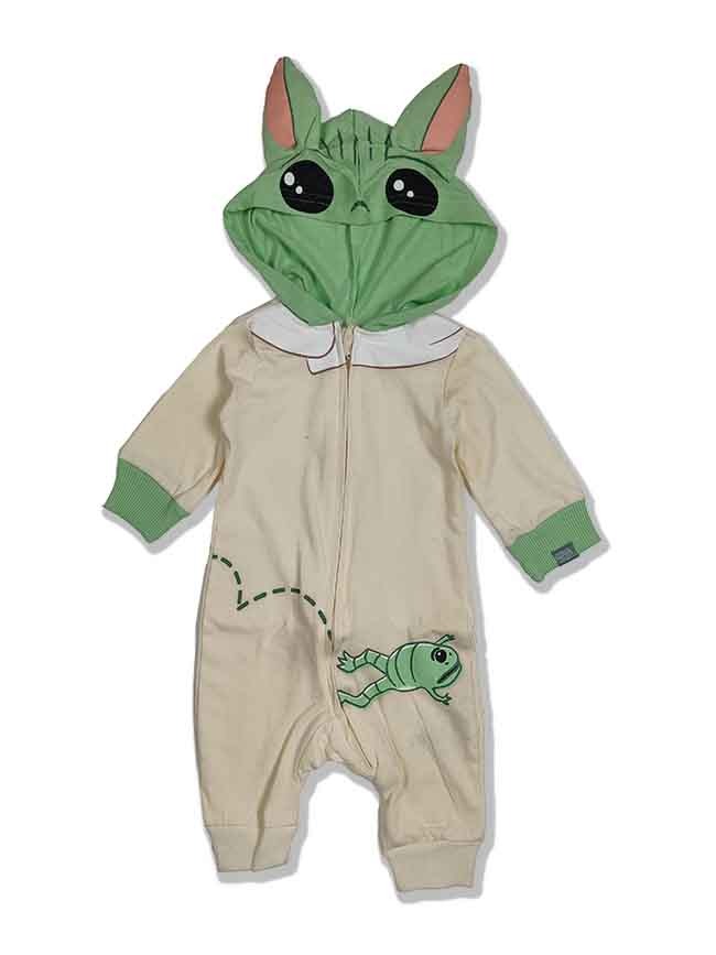 B16467 STAR WARS Baby Hooded Playsuits