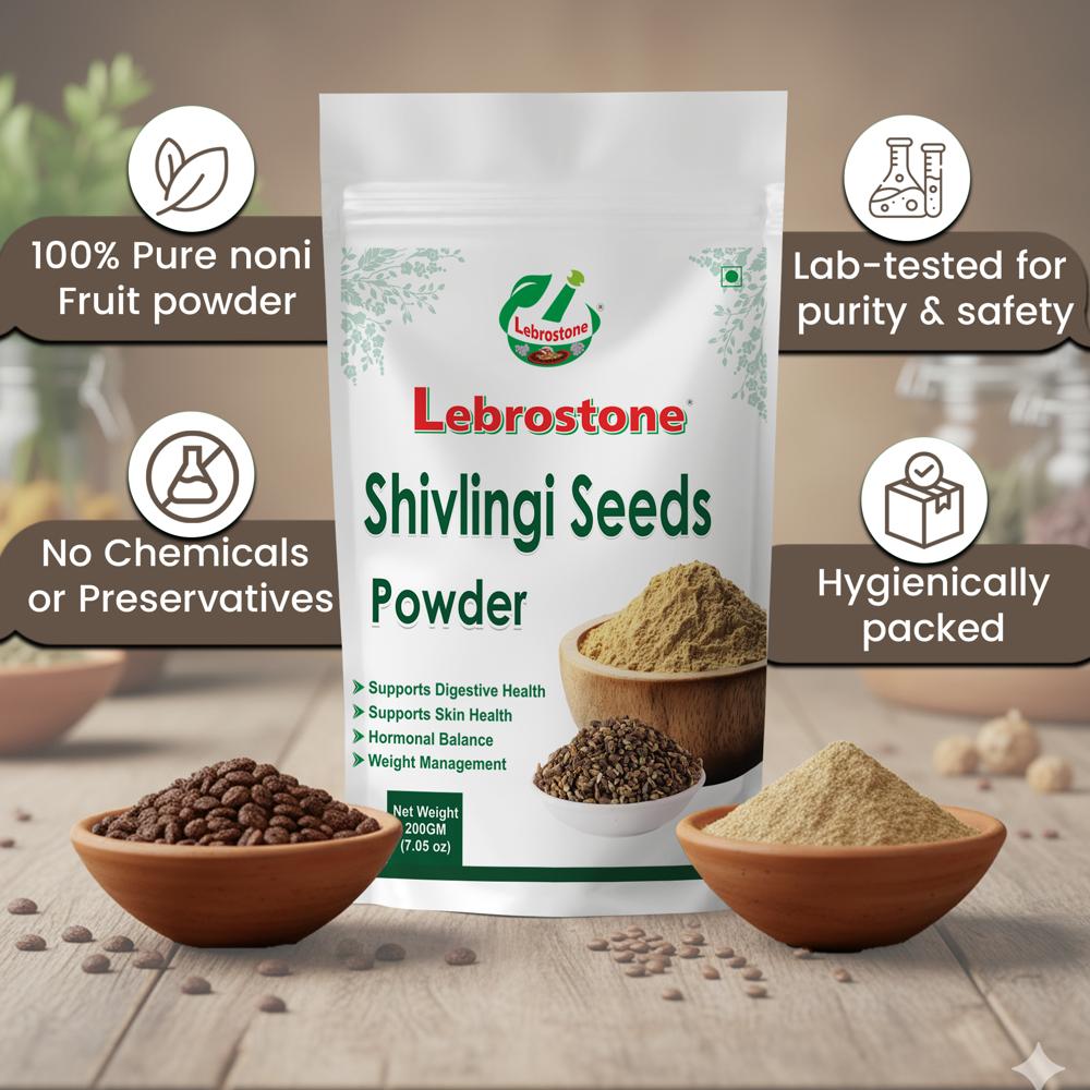 Lebrostone Shivlingi Seed Powder  Supports Fertility, Reproductive Health, and Overall Wellness(200gm)