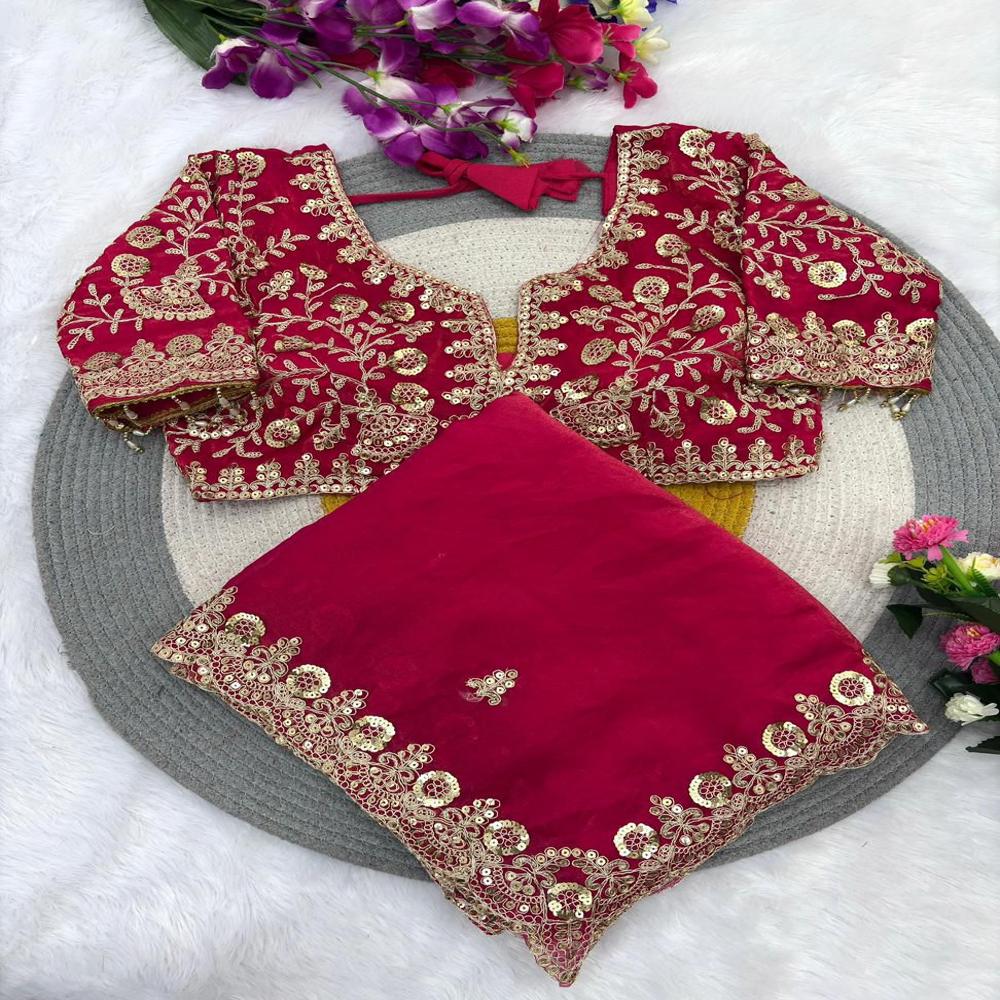 Heavy Work Festival Collection Saree