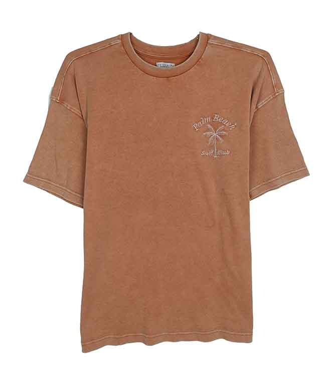 G22135 PRIMARK Girls Washed Boxy T-Shirts