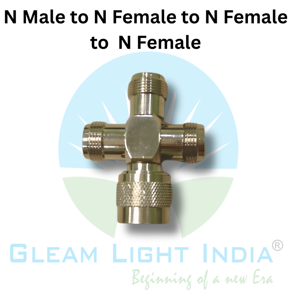 RF ADAPTER N MALE TO N FEMALE TO N FEMALE TO N FEMALE