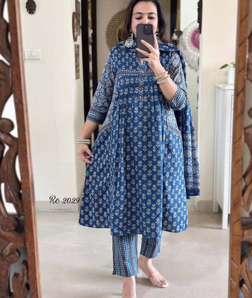 Cotton Printed Kurti for Ladies