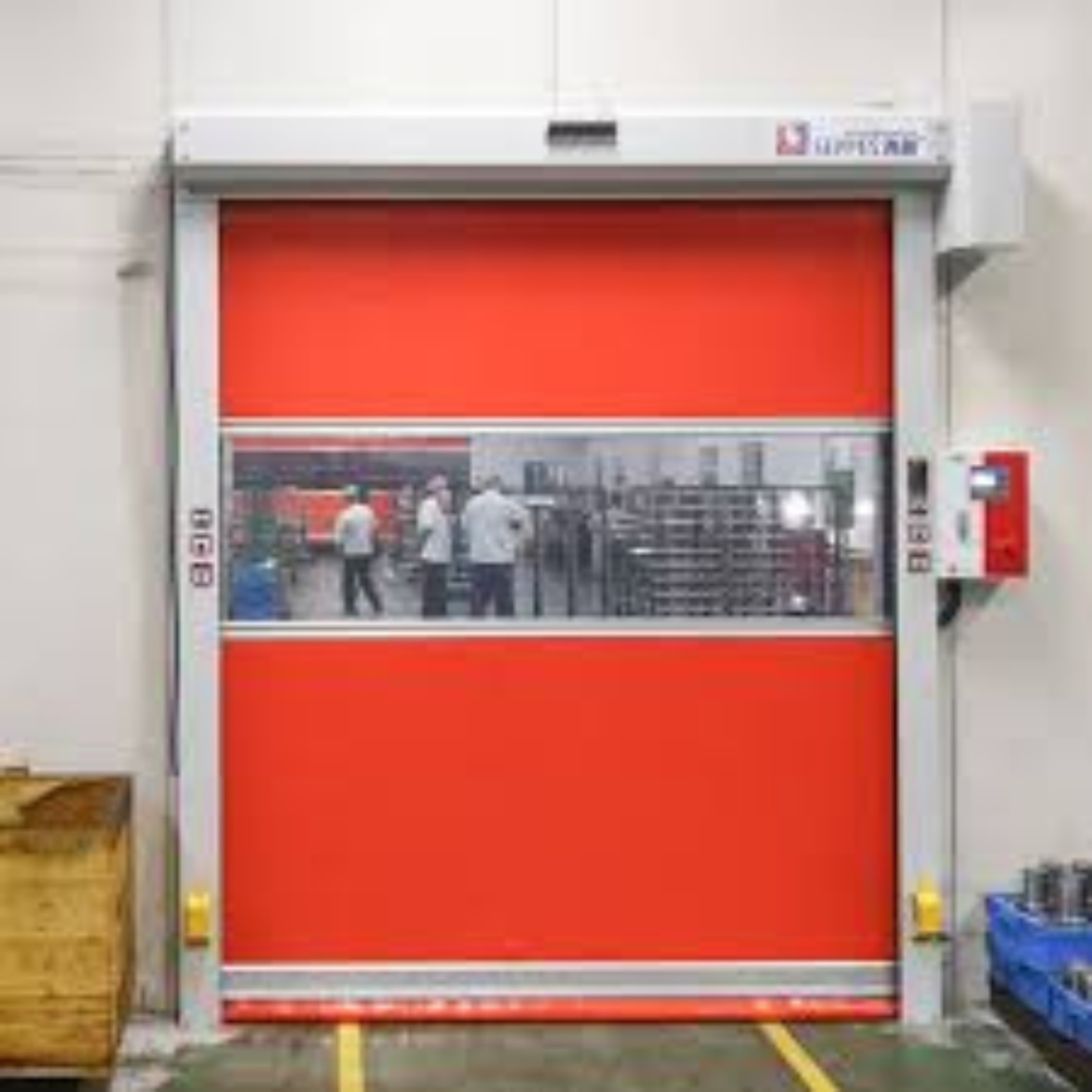 Automatic High Speed Door Motor - Color: Blue