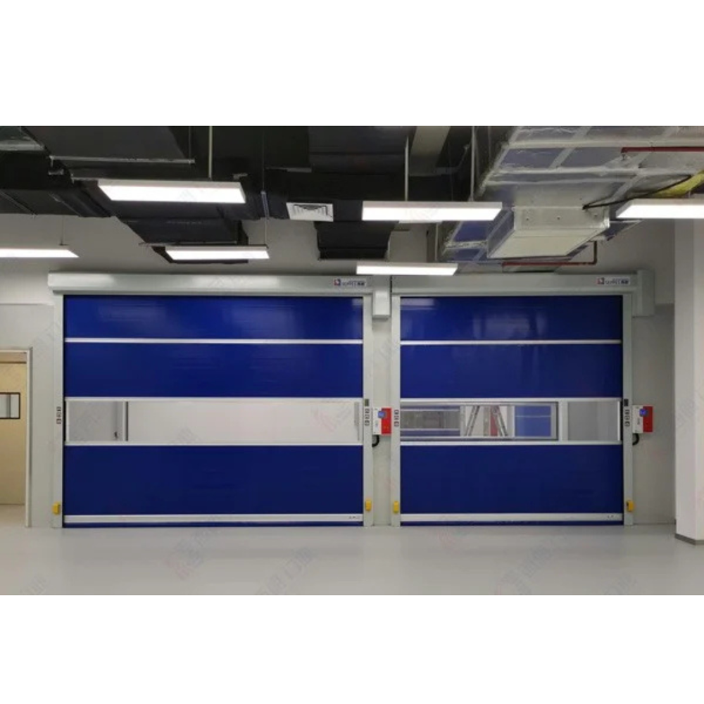Automatic High Speed Door Motor - Color: Blue