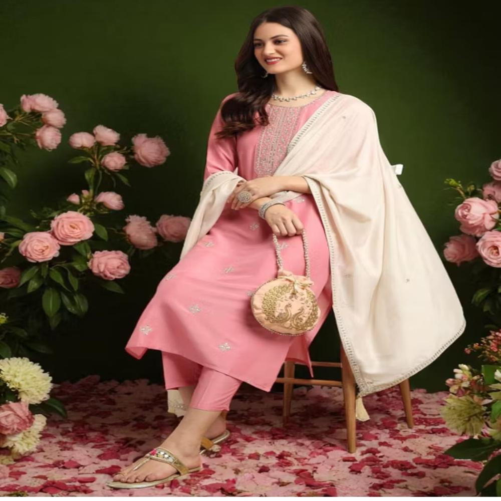 Ladies 3 Piece Suit Set with Dupatta