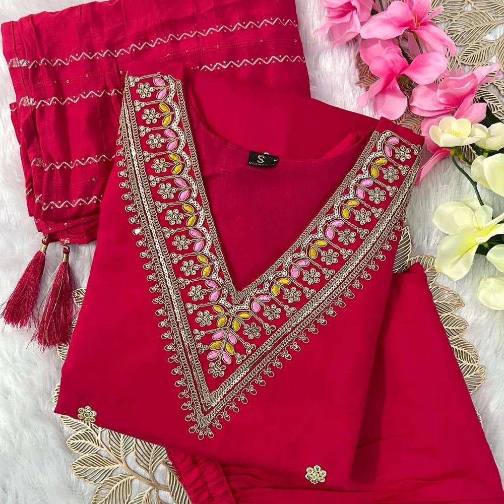 Ladies 3 Piece Suit Set with Dupatta
