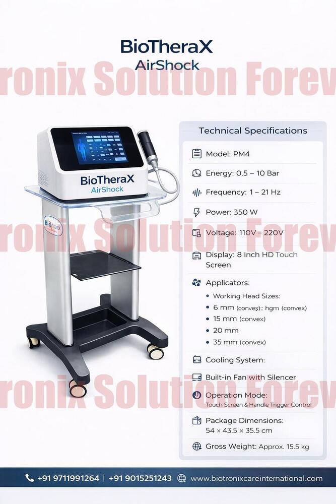 Phymaster Shockwave Advanced Shockwave Therapy Machine for Pain Relief