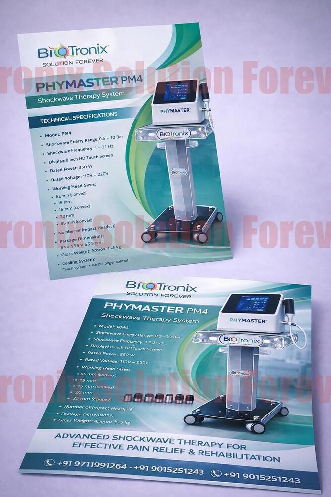 Phymaster Shockwave Shockwave Therapy Equipment for Physiotherapy Clinics