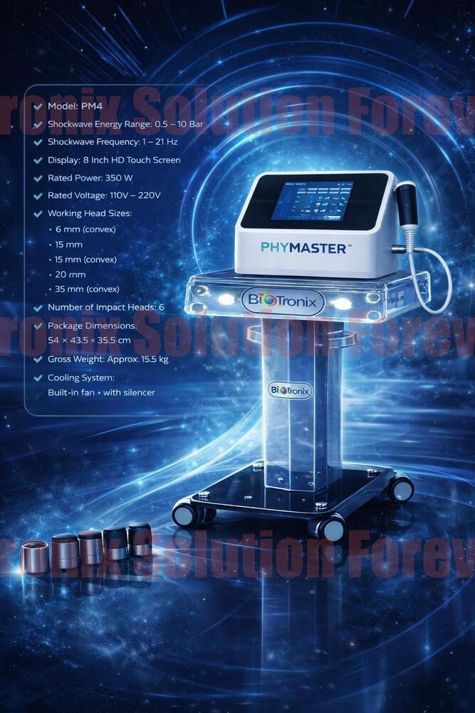 Phymaster Shockwave Shockwave Therapy Equipment for Physiotherapy Clinics