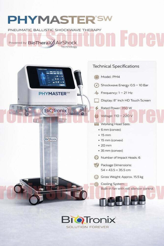 Phymaster Shockwave Pain Management Shockwave Therapy Device