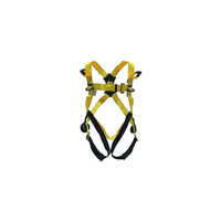 Ub102 Safety Harness - Color: Yellow With Black Straps