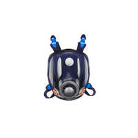 Res Protek 8800 Silicone Full Face Mask For Twin Filters