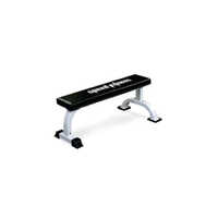 Sf-300 Flat Workout Bench - Heavy Gauge Steel, 1180x505x430 Mm, Black & Red | High Density Foam, Non-slip Base, 350 Kg Capacity