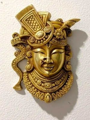 Brass Shreenathji Face