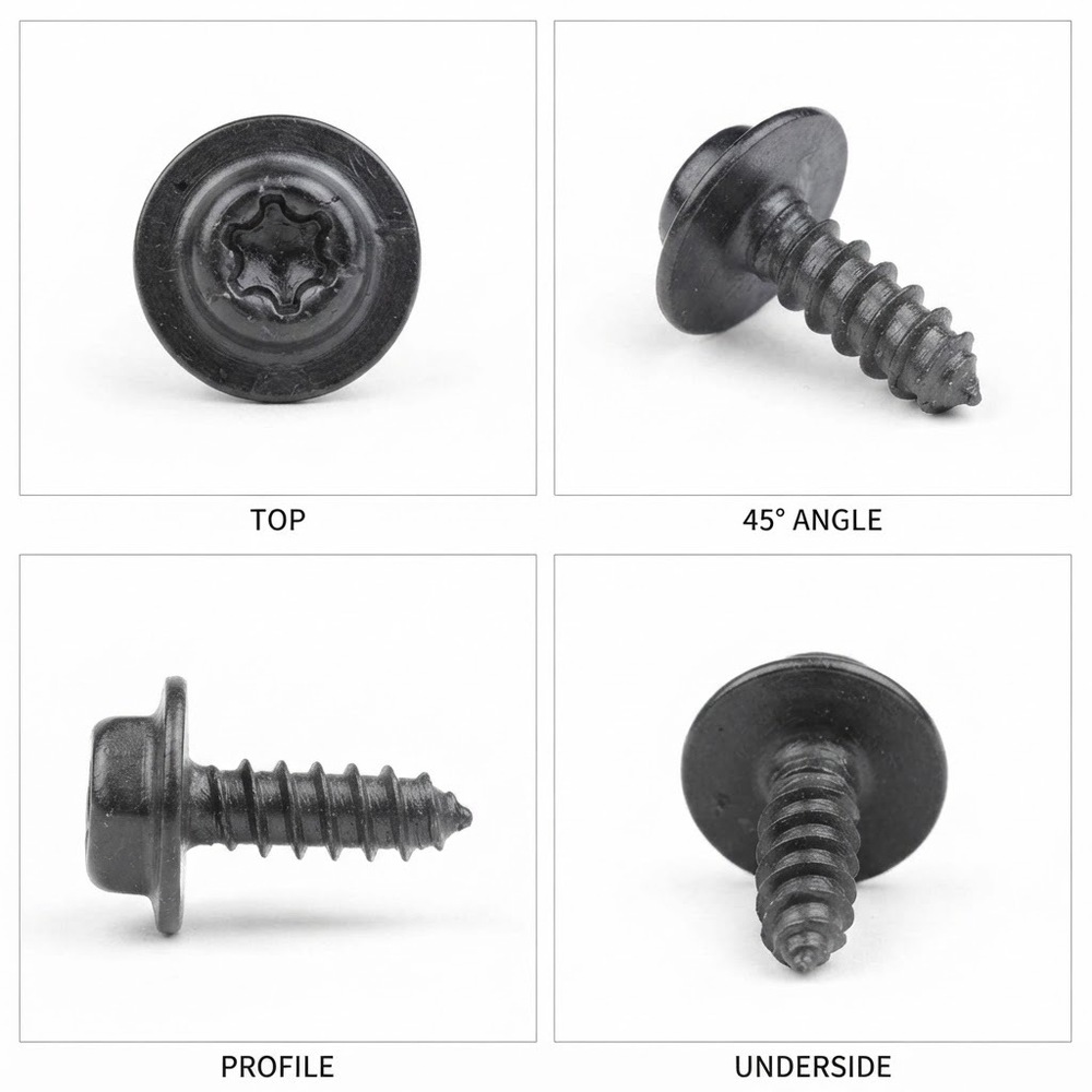 Ms Nickel Plating Screw - Color: Silver