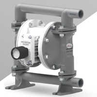 1inch Aodd Aluminium Pump - Powder Coated Aluminium, 1 Inch, 7 Bar, Self-priming, Dry Running