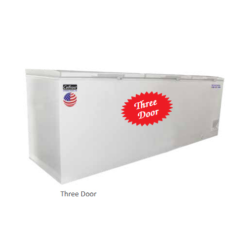 Three Door Hard Top Chest Freezer