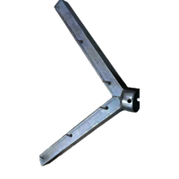 Mild Steel Y Arm Fencing Hardware - Color: Silver/grey (galvanized Or Painted Finish)