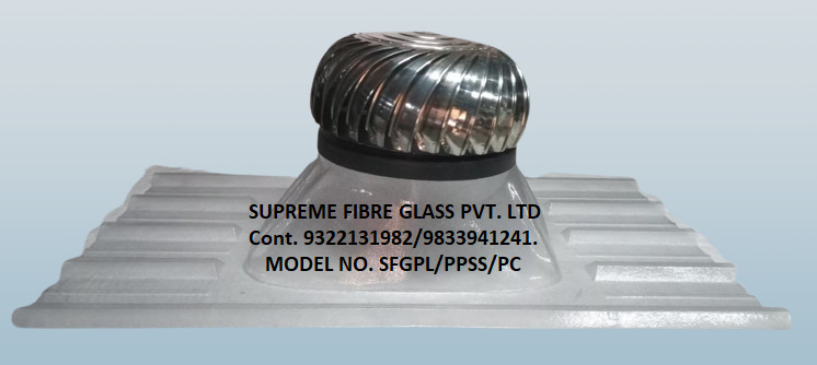 PPSS & PC Base Turbo Ventilator With Base Plate