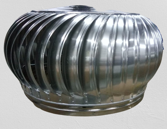 SS Wind Operated Turbo Ventilator