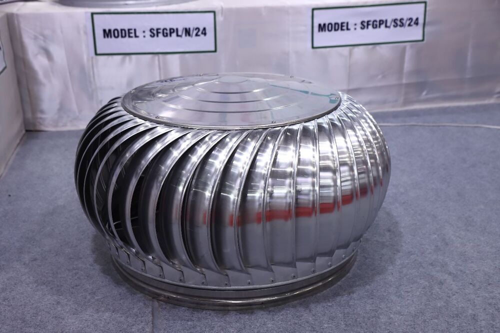 SS Wind Operated Turbo Ventilator
