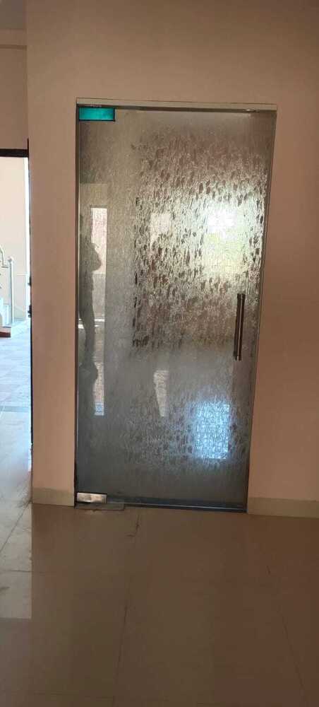 Aluminium And Glass Pattern Bath Door