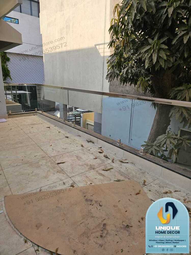 Aluminum Wooden Top Railing