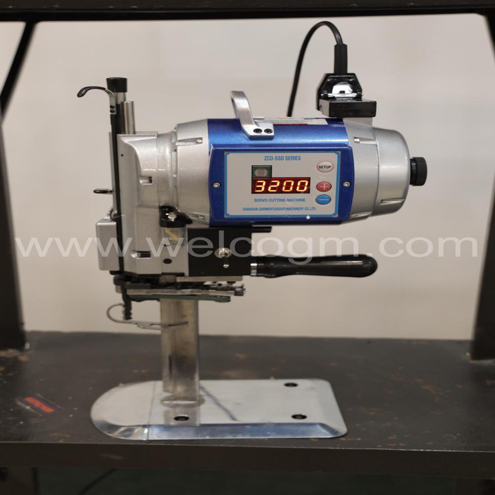 Straight Knife Cutting Machine - Color: Silver