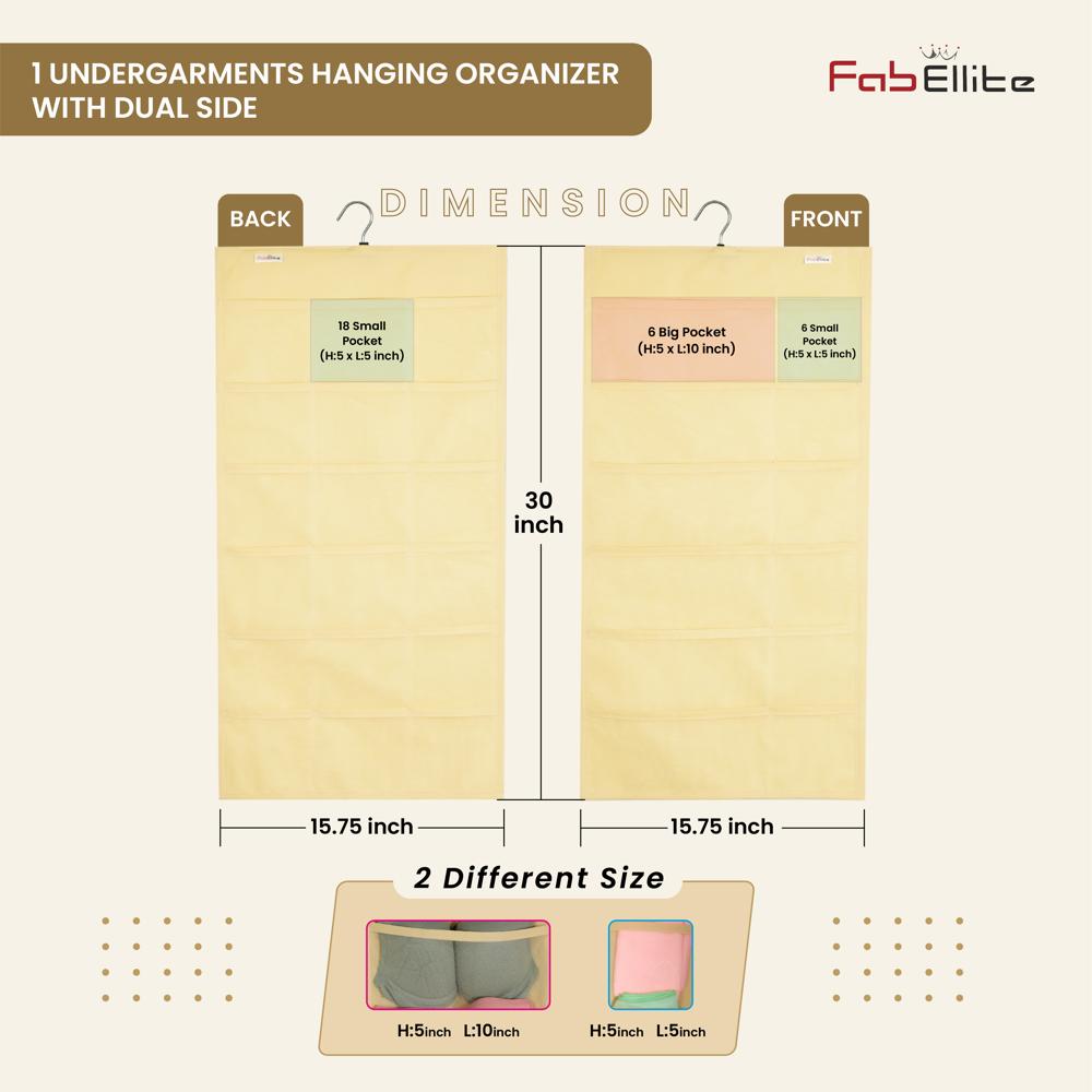 Socks Undergarments Storage Drawer Organiser