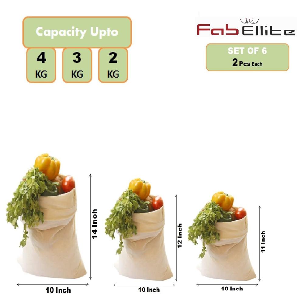 Cotton Drawstring Bags