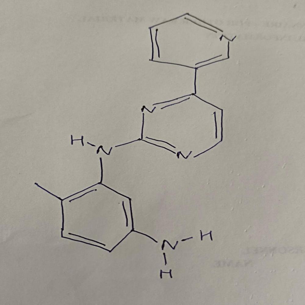 N-(5-amino-2-methylphenl)-4-(3 pyridyl)-2- pyrimidine-amine