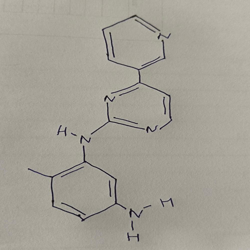 N-(5-amino-2-methylphenl)-4-(3 pyridyl)-2- pyrimidine-amine
