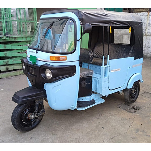 Large Body High Speed 3 Plus 1 Passenger Electric Auto With Lifepo4 Battery Plus Charger-Steel Body