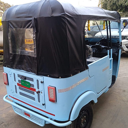 Large Body High Speed 3 Plus 1 Passenger Electric Auto With Lifepo4 Battery Plus Charger-Steel Body