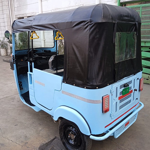 Large Body High Speed 3 Plus 1 Passenger Electric Auto With Lifepo4 Battery Plus Charger-Steel Body