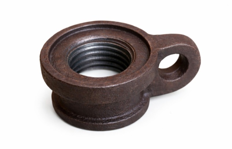 Solid Jack Nut - Color: Brown